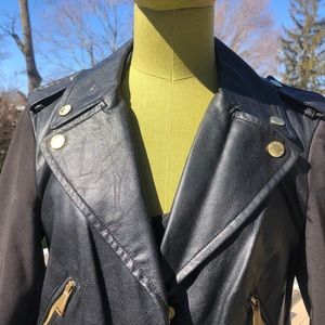 BCBG Generation Black Trench Coat size M